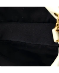 Pre-Owned Saint Laurent Medium Calypso Flap Bag Leather