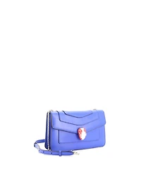Pre-Owned Bvlgari Small Serpenti Forever Shoulder Bag Leather