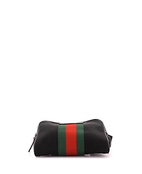 Pre-Owned Gucci Slim Web Belt Bag Canvas