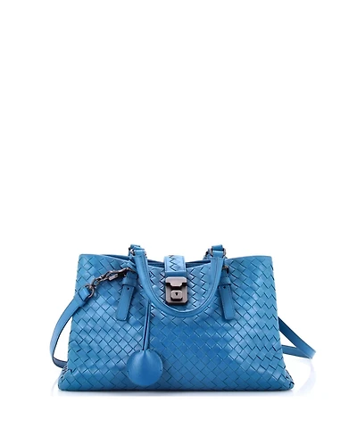 Pre-Owned Bottega Veneta Small Roma Bag Intrecciato Nappa