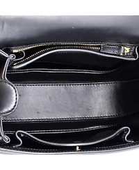 Pre-Owned Gucci Small Bamboo 1947 Top Handle Bag Leather