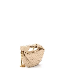 Pre-Owned Bottega Veneta Mini Bv Jodie Chain Hobo Intrecciato Nappa