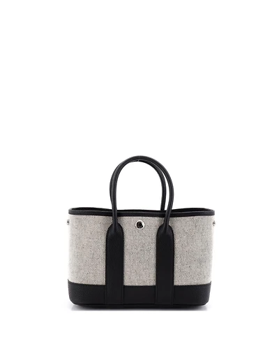 Pre-Owned Hermes 23 Neo Garden Tote Toile and Leather