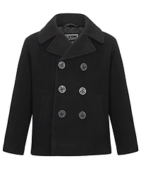 S Rothschild & Co Boys' 8-20 Classic Double Breasted Button Front Coat