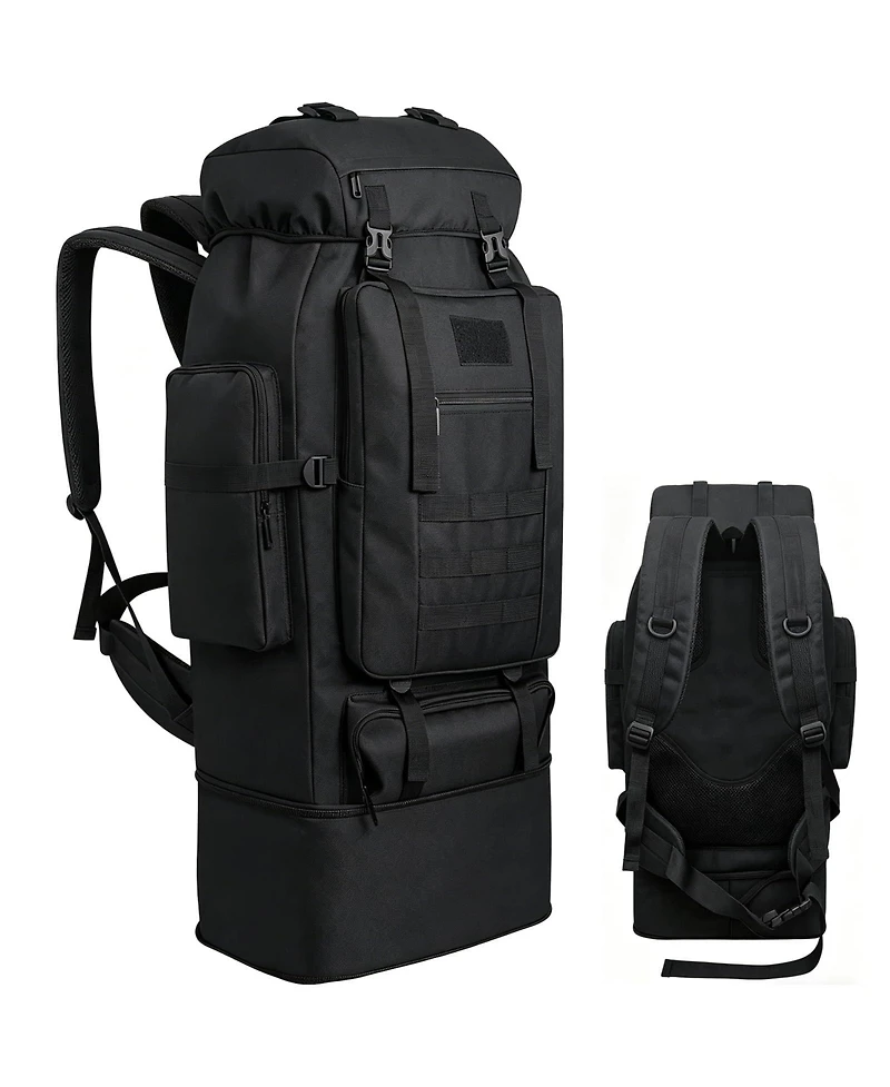 Piscifun 80L Hiking Backpack Waterproof Large Capacity Outdoor Travel Camping Tactical Rucksack