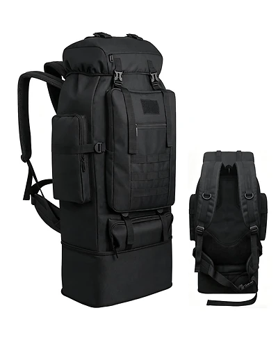 Piscifun 80L Hiking Backpack Waterproof Large Capacity Outdoor Travel Camping Tactical Rucksack