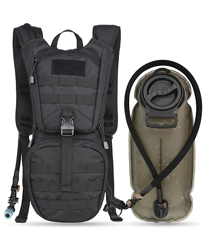 Piscifun Molle Hydration Pack With 3L Tpu Water Bladder For Outdoor Cycling Hiking Running