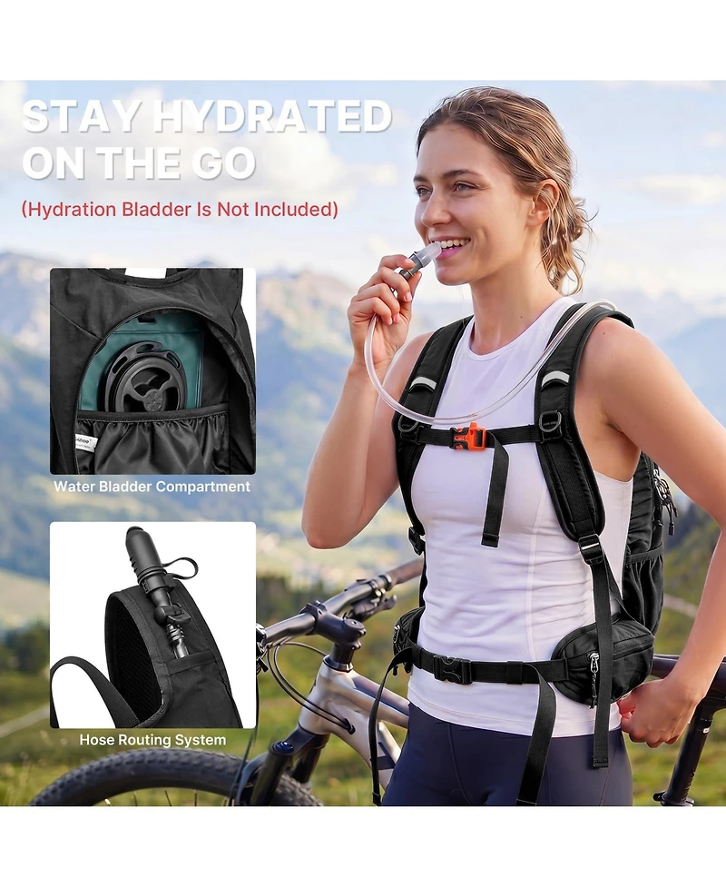 Piscifun 20L Lightweight Waterproof Hiking Daypack Travel Camping Outdoor Backpack