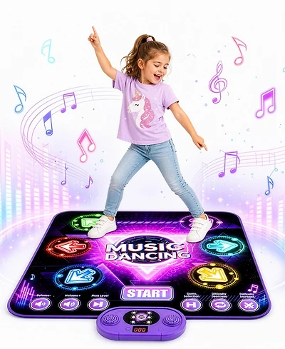 Sugift Interactive Bluetooth Dance Mat for Kids, Ages 3+