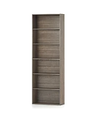 Sugift 6-Tier Bookcase with 6 Open Shelves and Anti-Toppling Kits