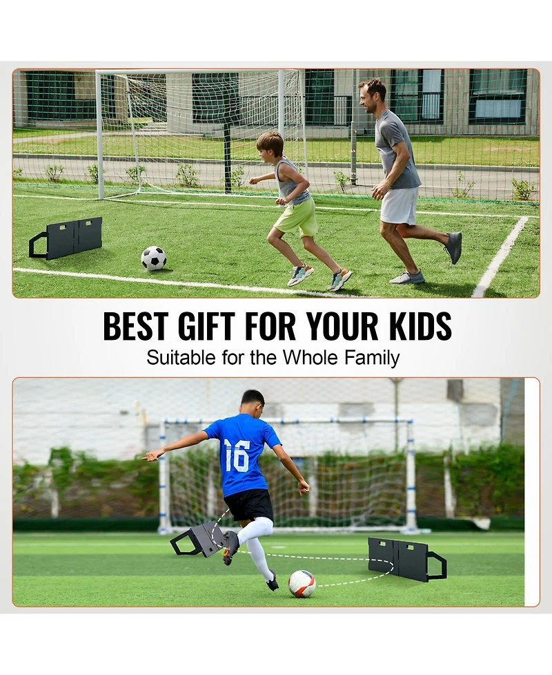 Hongge 45 x 13 in Hdpe Soccer Rebounder Board with Laser Target