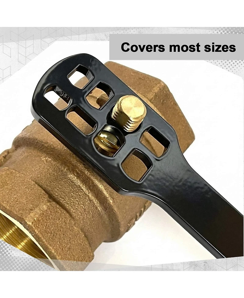 Xdovet Ball Valve Wrench Water Shut Off Key Plumbing Repair Tool