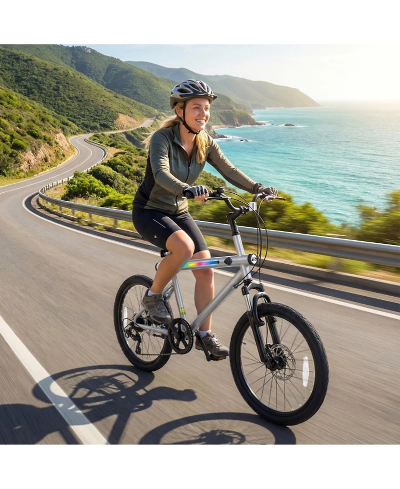Hongge 20-Inch Commuter Bicycle Featuring Dual Disc Brakes