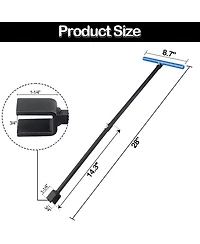 Xdovet Water Meter Key Shut Off Tool 4-Way Valve Opener