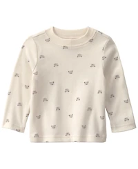 Carter's Baby Boys' Bear Print Long-Sleeve T-Shirt and Corduroy Overall, 2-Piece Set