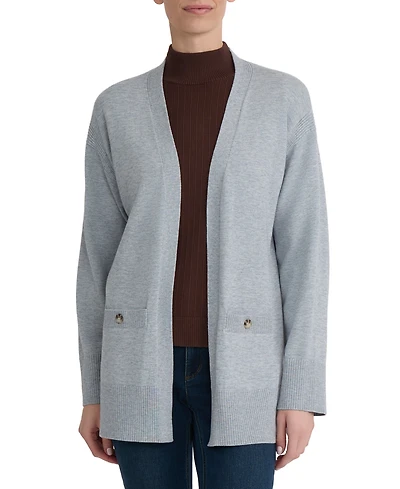 Jones New York Women's Long-Sleeve Side Slit Cardigan