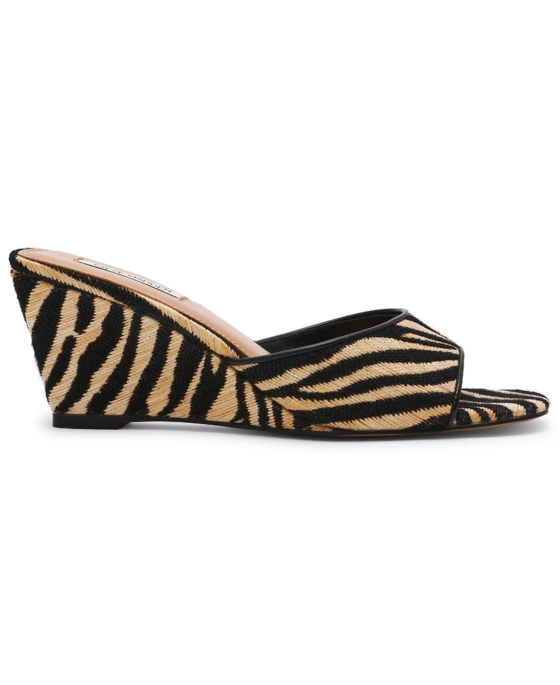 Steve Madden Women's Seleste Wedge Mule Sandals