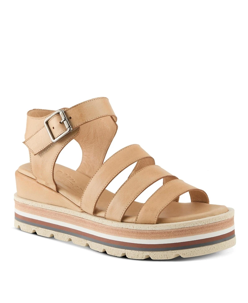 Spring Step Women's Gosalina Platform Sandal with Cushioned Insole
