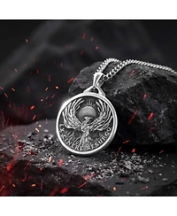 Vincero Men's Phoenix Pendant - Sterling Silver Necklace