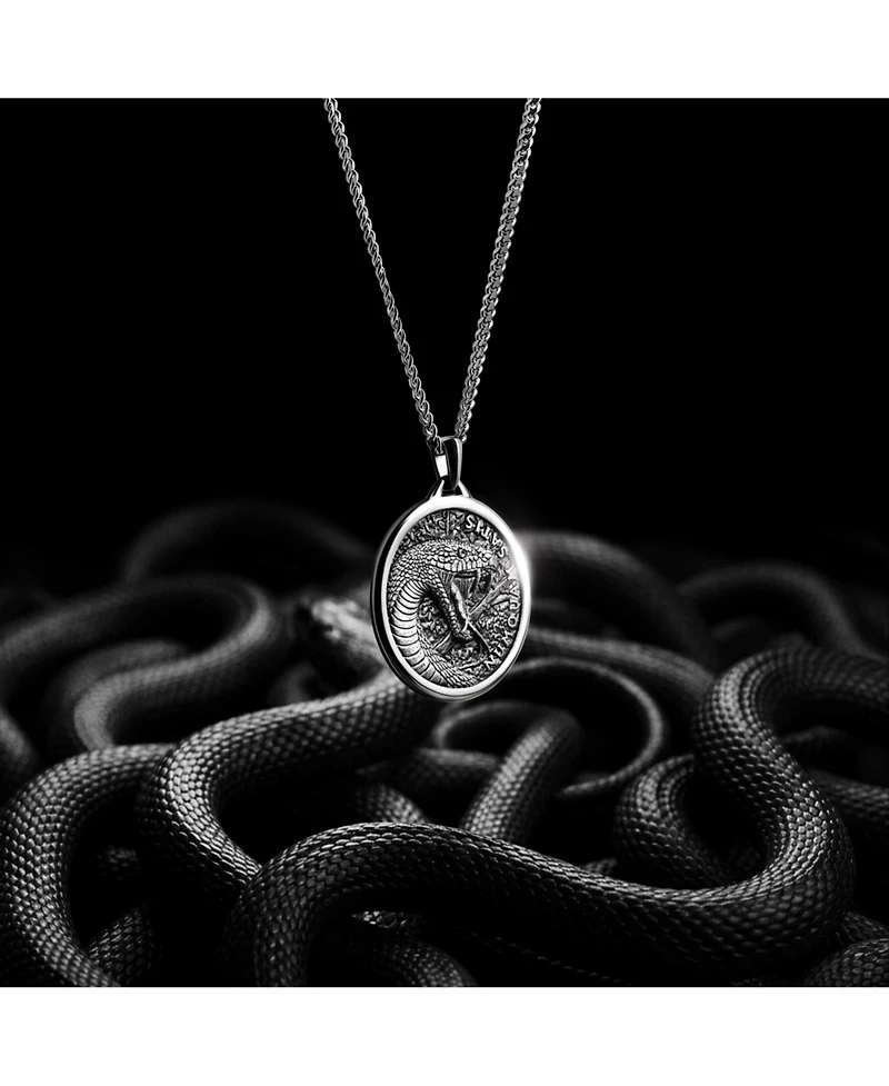 Vincero Men's Mamba Pendant - Sterling Silver Necklace