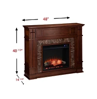 Augusta Home Highgate Electric Media Fireplace