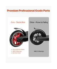 Hongge Pro Freestyle Stunt Scooter with Double Layer Aluminum Deck