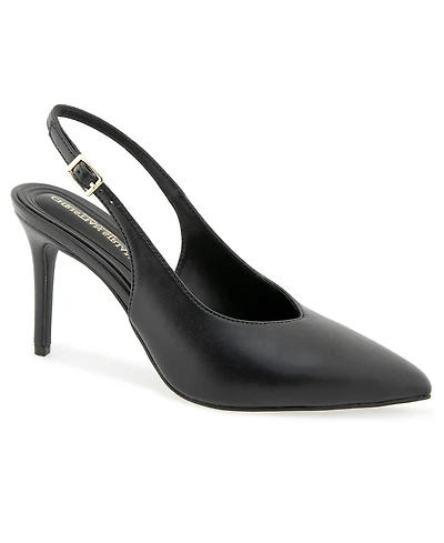 Christian Siriano Women's Barlix High Vamp Sling Back Pump