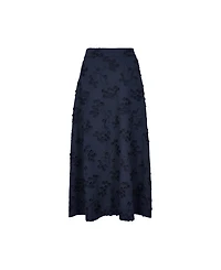 Apricot Women's Dandellion Embroidered Skirt