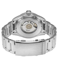 Gevril Men's Swiss Made Yorkville Swiss Automatic Silver Stainless Steel Bracelet Watch