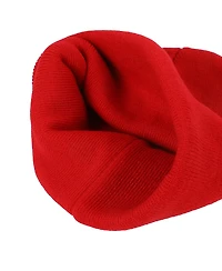 Hello Kitty Embroidered Character Face Cuff Beanie