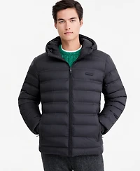 Calvin Klein Men's Packable Lightweight Hooded Jacket