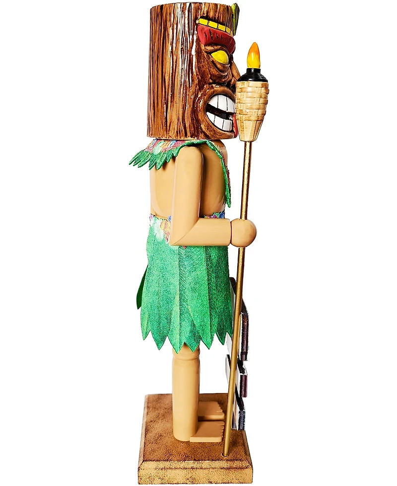 Santa's Workshop 14" Tiki Man Nutcracker