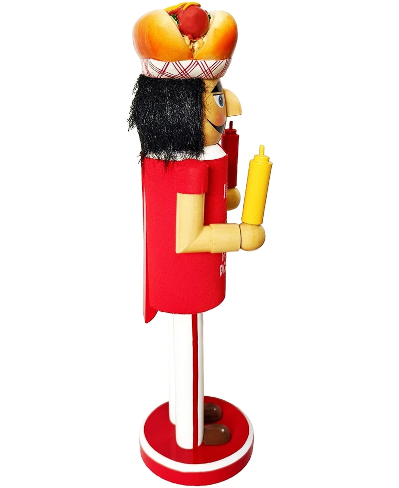 Santa's Workshop 14" Here for the Hot Dogs Nutcracker