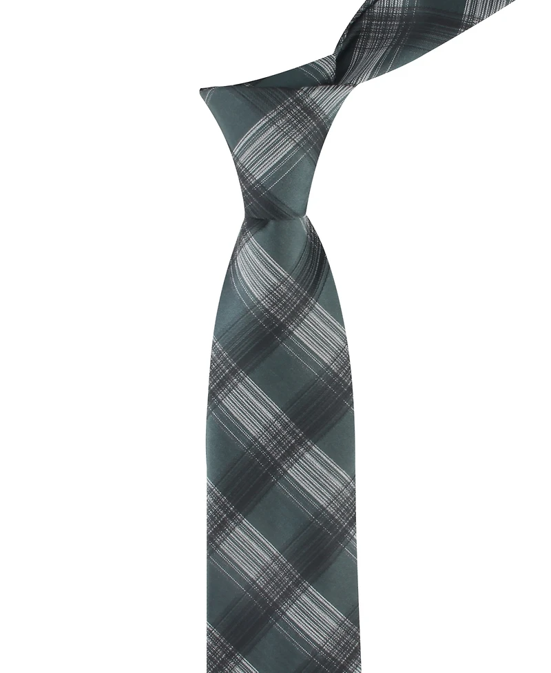 Calvin Klein Men's Justy Plaid Tie