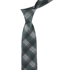 Calvin Klein Men's Justy Plaid Tie