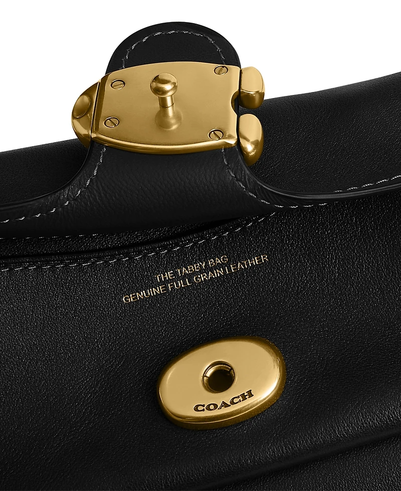 Coach Tabby Soft Leather Mini Shoulder Handbag 20