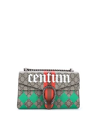 Pre-Owned Gucci Small Dionysus Bag Printed Gg Coated Canvas