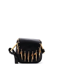 Pre-Owned Chloe Mini Charm Hudson Bag Leather