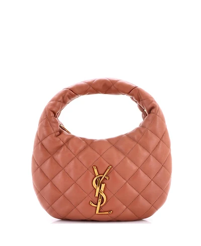 Pre-Owned Saint Laurent Icarino Bag Quilted Leather