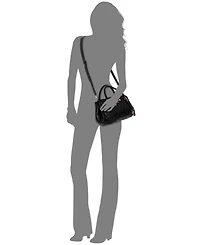 Guess Carmella Medium Satchel Handbag
