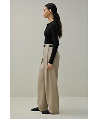 Lilysilk Women's Silk-Cashmere Polo