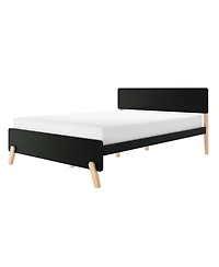 Max & Lily Mid-Century Modern Panel Bed