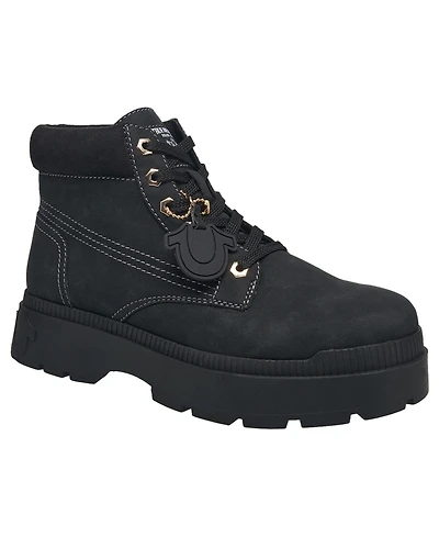 True Religion Men's Brent Faux Suede Work Boot