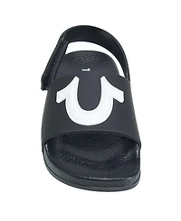 True Religion Little Boys 112 Horseshoe Logo Slide