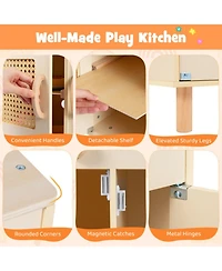 Sugift Realistic Ice Maker 10-Piece Play Kitchen Playset, Ages 3+