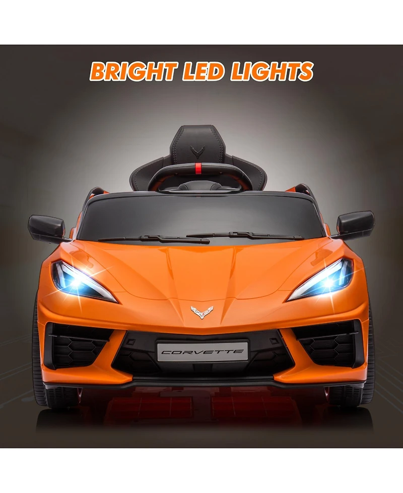 homfan Sports Coupe 12v Remote Control Electric Ride-On Car, 66 lb. Capacity, Ages 3+