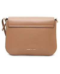 Anne Klein Buckle Convertible Medium Satchel Handbag