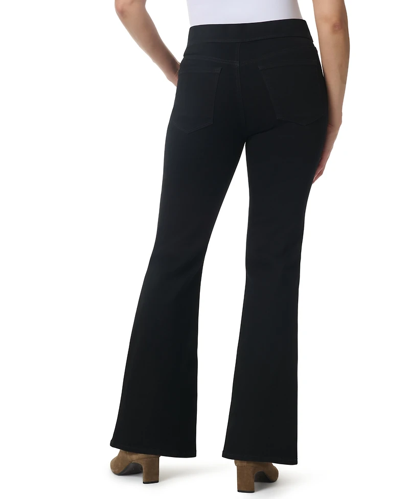 Gloria Vanderbilt Women's Amanda Pull-On Flare High-Rise Jeans
