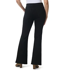Gloria Vanderbilt Women's Amanda Pull-On Flare High-Rise Jeans