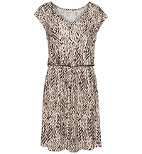 Lascana Women's Short Sleeve Print Dress